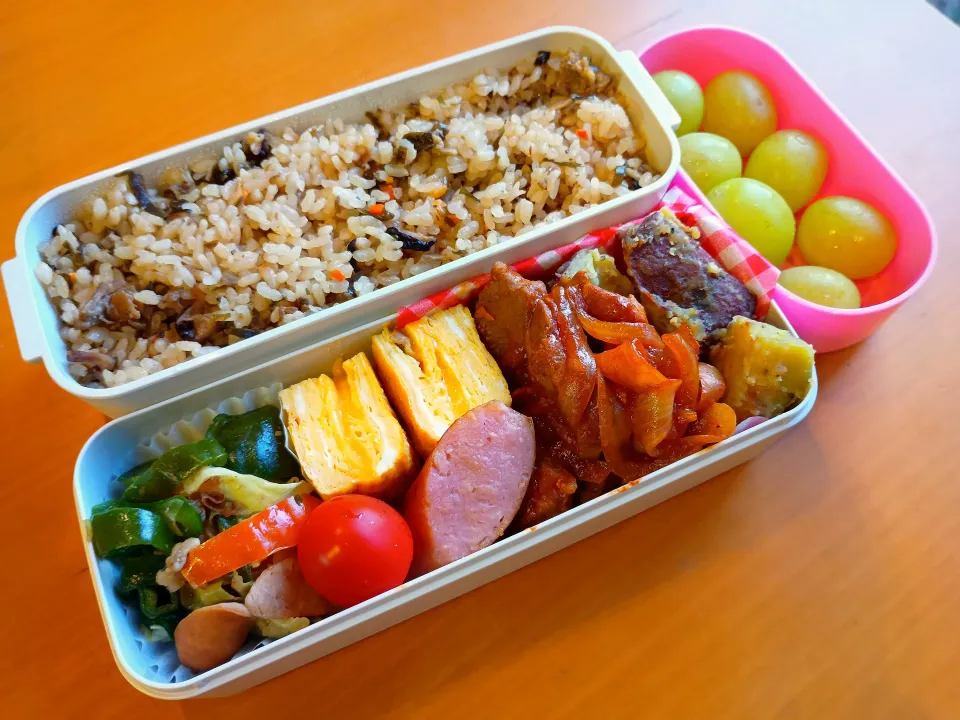 次男弁当|tamagomagomagoさん