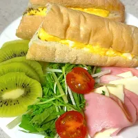 たまごロールパンモーニング|besさん