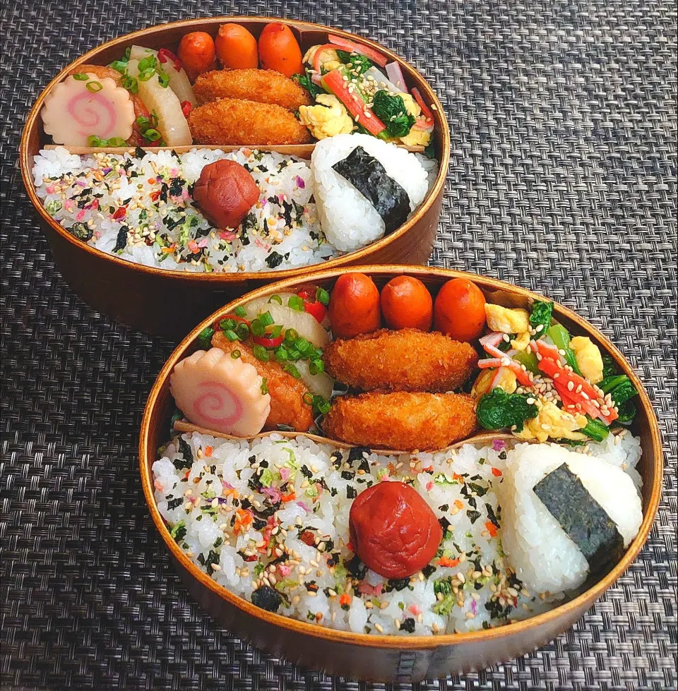 母とムスコのラブラブおソロ♪おうちコープのイカえびカツ弁当|からあげビールさん