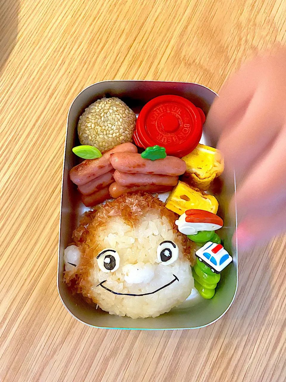 おさるのジョージキャラ弁|かなたさん