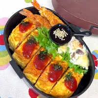 オム巻き弁当|Chiharϋnさん