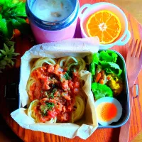 ミートパスタ弁当✨|さらママさん