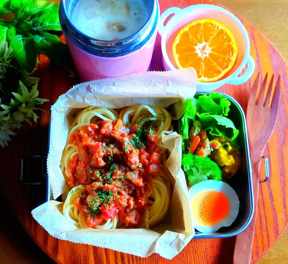 ミートパスタ弁当✨|さらママさん