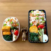 鮭枝豆ごはん弁当|sachi ＊さん