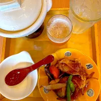 豆乳豆腐、鶏と野菜の健康黒酢あんかけ、びーーーる！|はるかさん