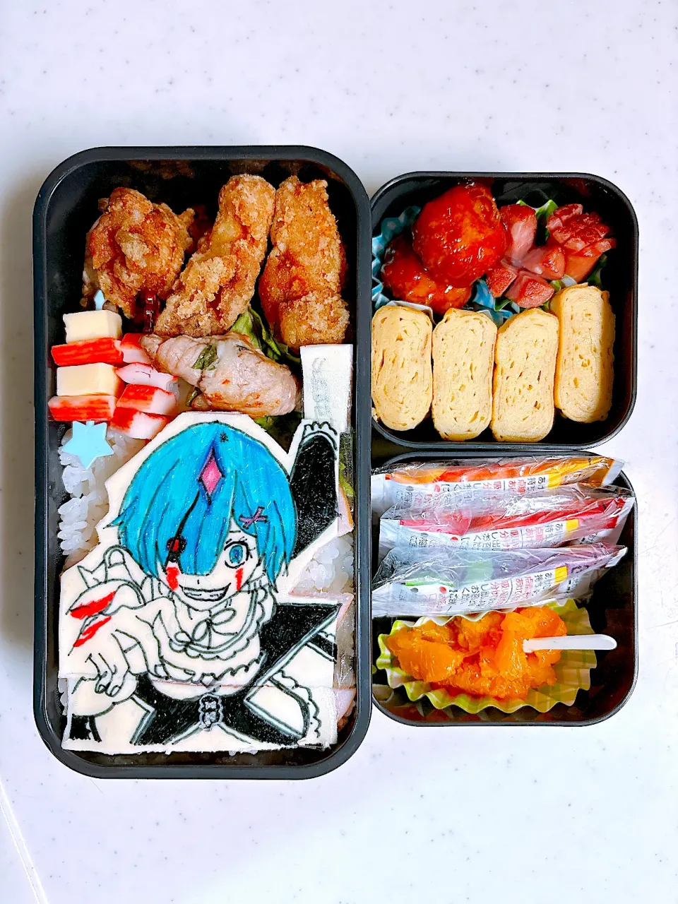 旦那弁当🍱|今日も適当な嫁さん