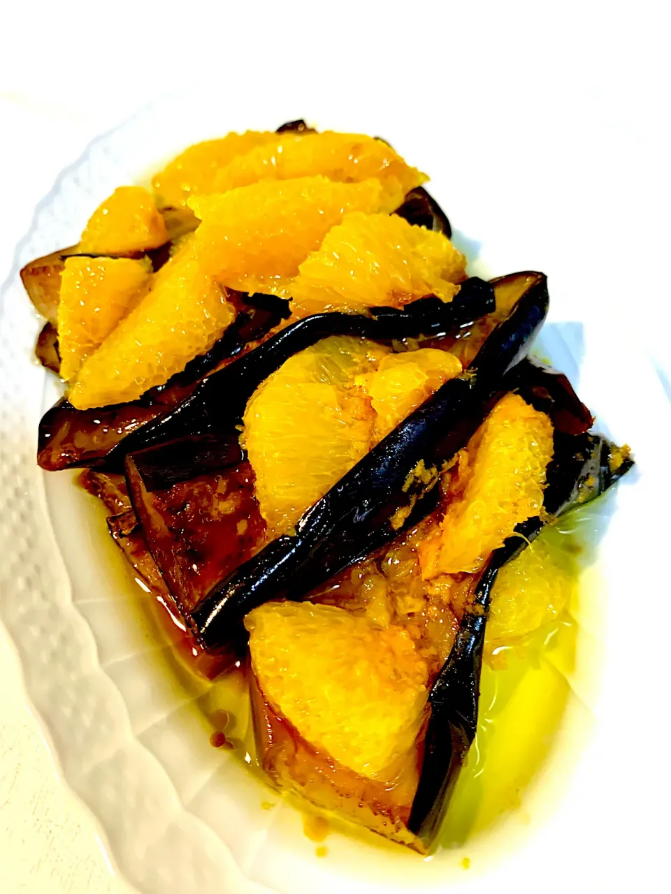 Roasted Eggplant Marinade with Orange|gonbenさん