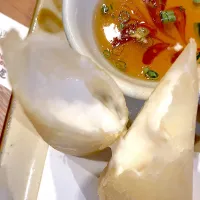 那覇での晩御飯5️⃣ジーマーミー豆腐の春巻き| さくたえさん