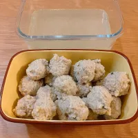 大葉入り鶏だんご