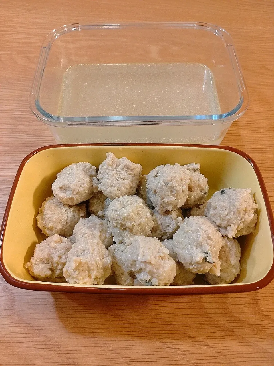 大葉入り鶏だんご|みりさん