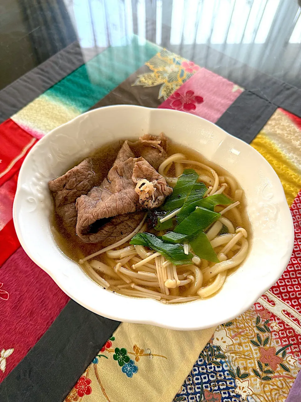 牛しゃぶうどん|プクママさん