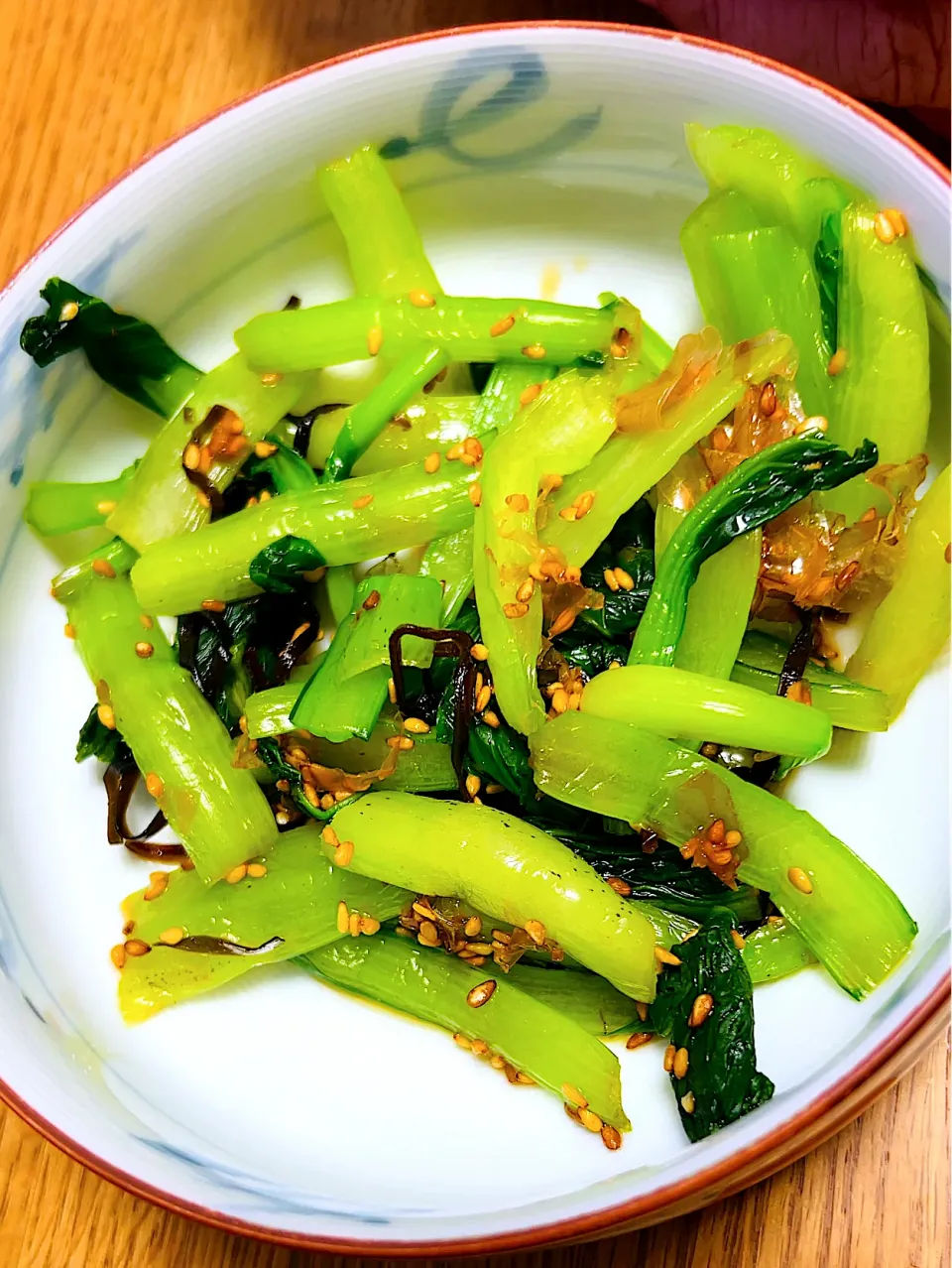 ”青菜の胡麻和え”＠ 自宅飯|平大さん