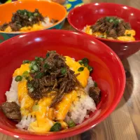 和風プルドポーク丼|愛さん