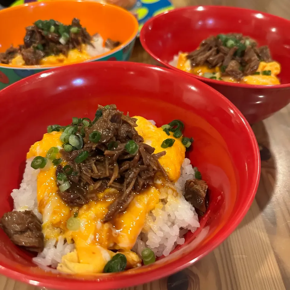 和風プルドポーク丼|愛さん