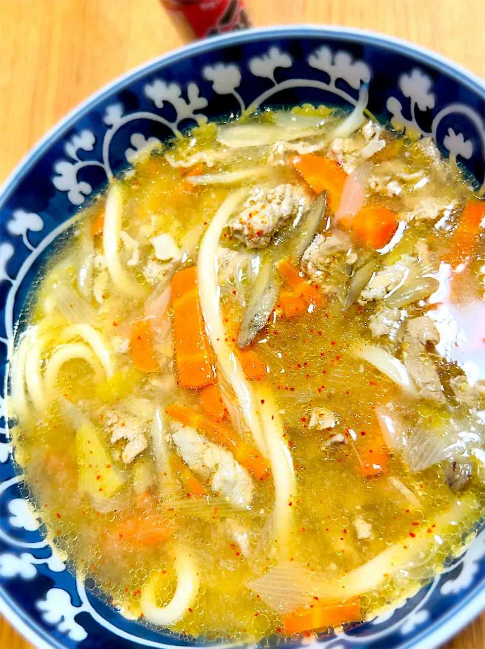 ”豚汁饂飩”＠ 自宅飯　二日目|平大さん