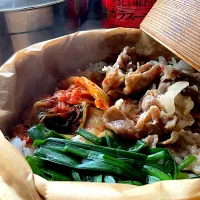 蒸籠でビビンバ♨️|9421beruさん