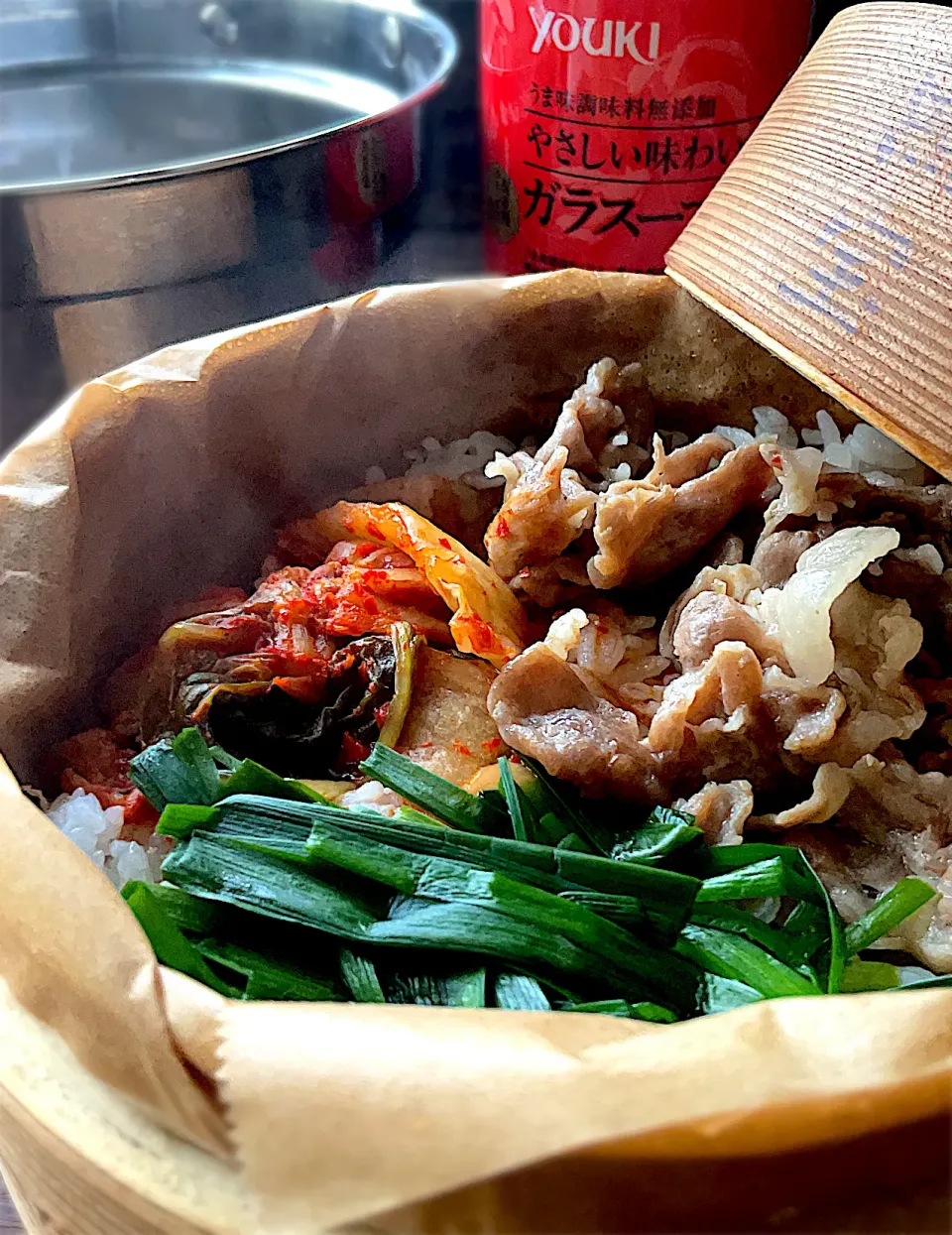 蒸籠でビビンバ♨️|9421beruさん