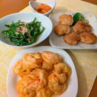 ☆エビチリ　☆つくね　☆無限ピーマン|chikakoさん