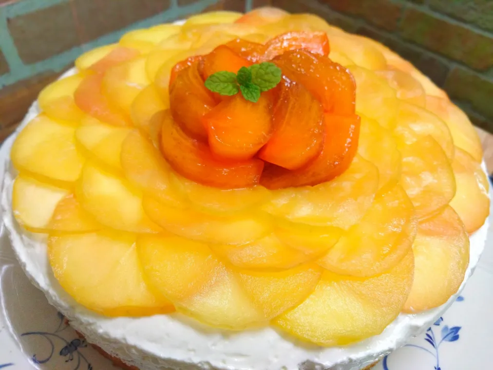 ちかさんの料理 お祝いヨーグルトケーキ|きこりnoteさん