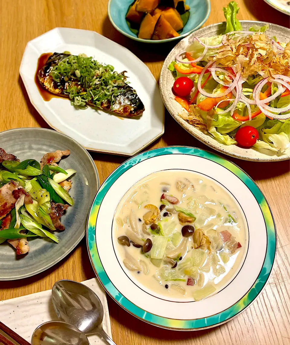 白菜とホタテのクラムチャウダー🥣|kaeさん