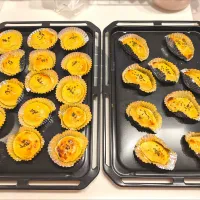 自家栽培の🍠で2種類のスイートポテト|Riapple🍎さん