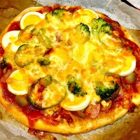 ナポリ風ピザ(トマトソース)|ユキちゃんさん