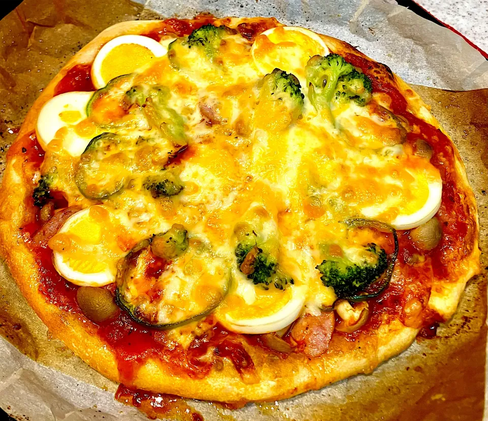 ナポリ風ピザ(トマトソース)|ユキちゃんさん