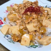 パパ作👨麻婆豆腐丼|ぱんだのままんさん
