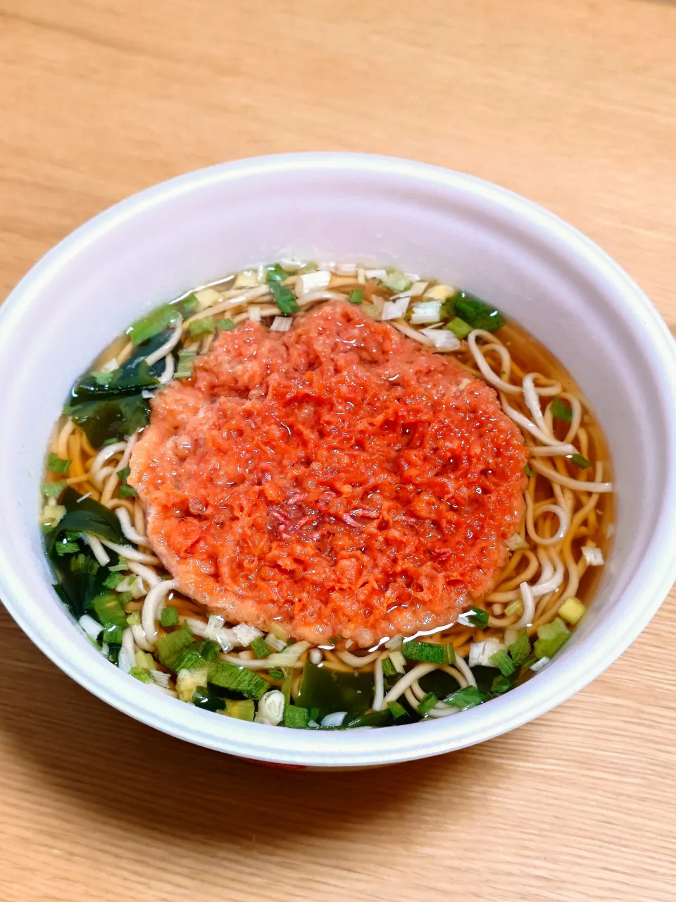 ニュータッチ・名代富士そば紅生姜天そば|すーさん