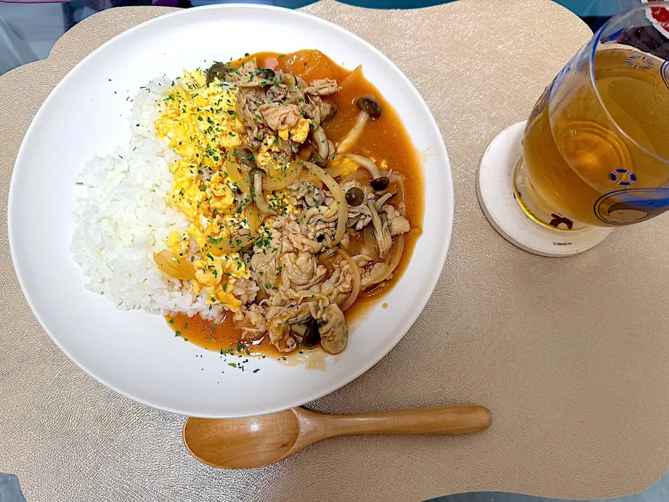 オムハヤシライス🍛|S h i z🦋さん