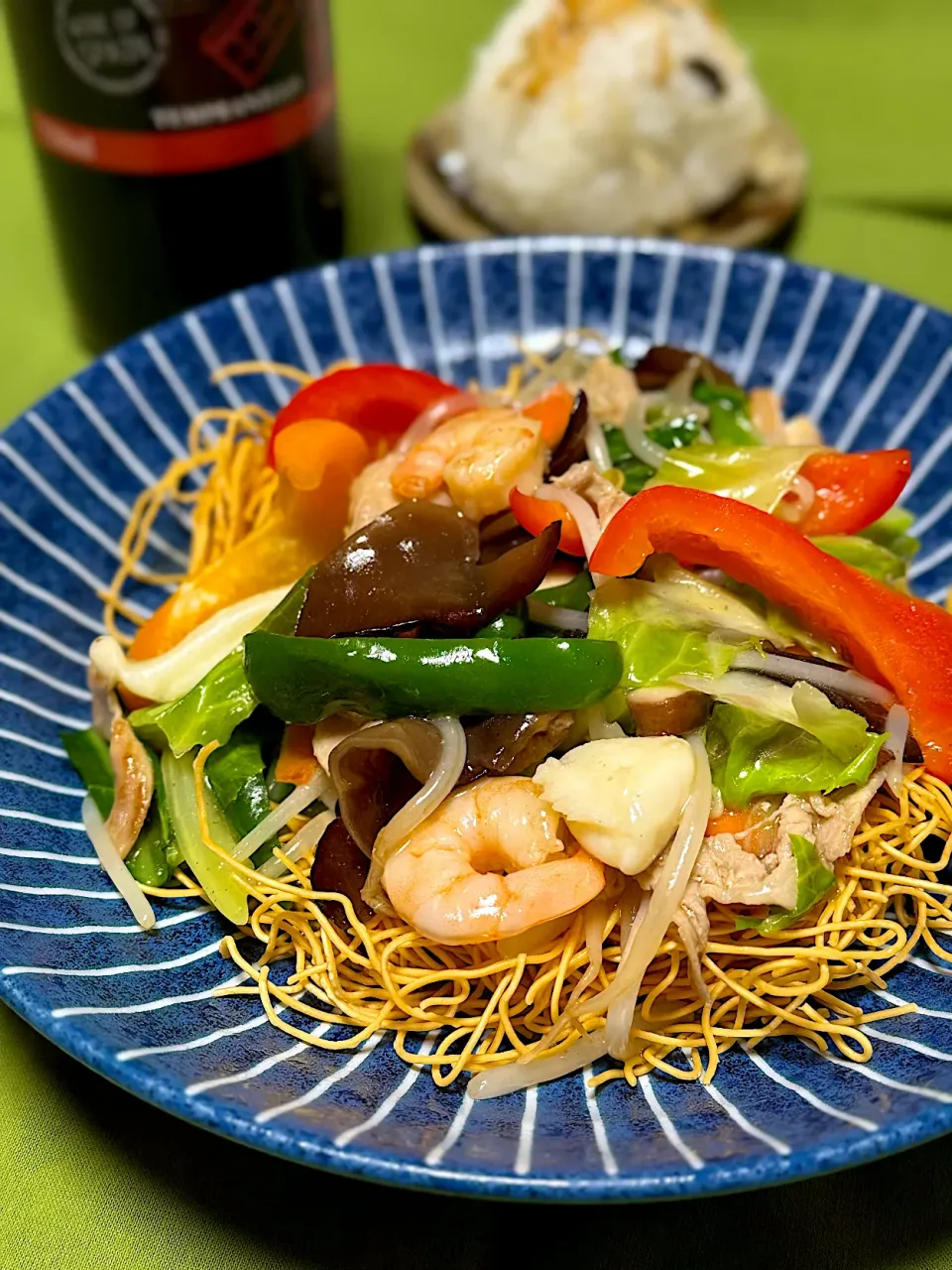 野菜たっぷりのアルモンデ皿うどん|goo_goo💕さん