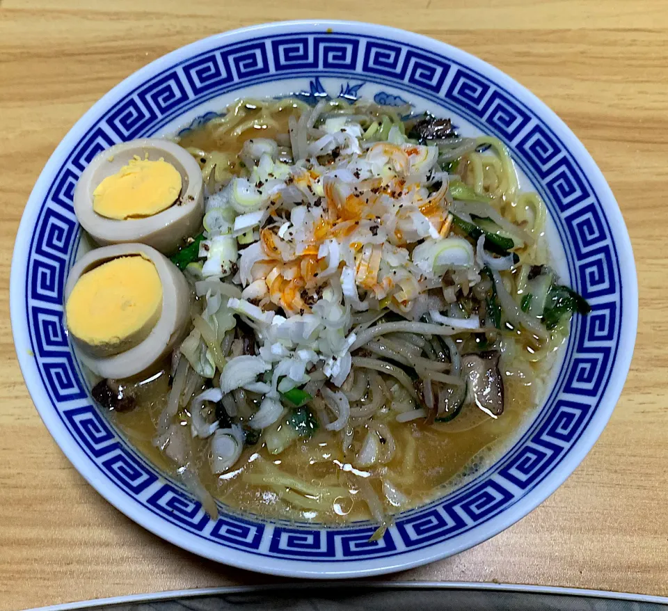 味噌ラーメン|料理好きなじいさまさん