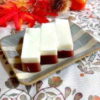 ミルクとあんこの羊羹風🍂|ringonamaさん