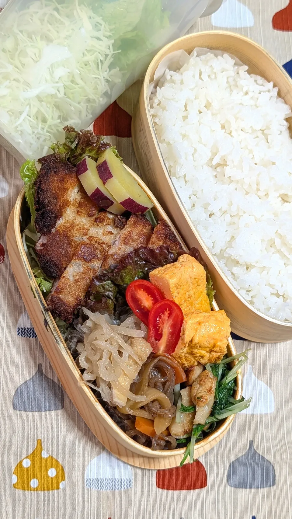 本日のお弁当〜とんかつ弁当|f.1125beさん