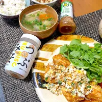 つぶみそトッピングのチキン南蛮が気に入ってる件😆|さくたえさん