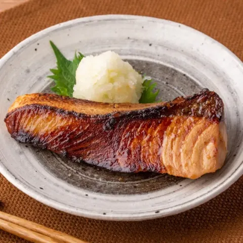 「もろみみそ」を使ってみたSnapdishの料理・レシピ写真:ぶりのもろみみそ焼き