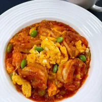 海老と卵のチリソース炒め| ナツ1224さん