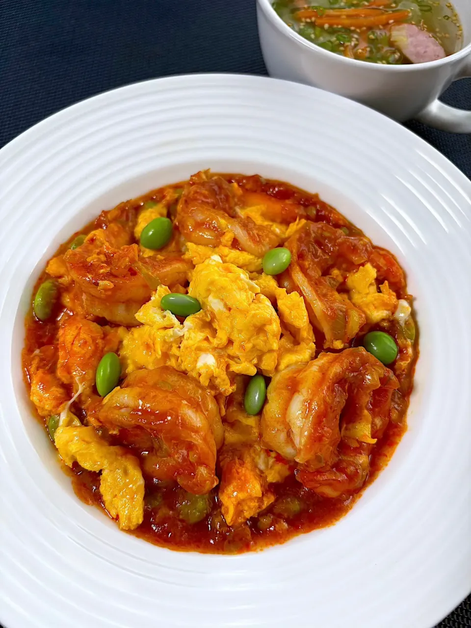 海老と卵のチリソース炒め|ナツ1224さん