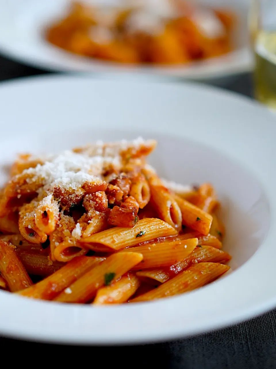 アマトリチャーナ風ペンネ|てつやさん