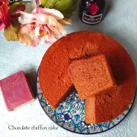 チョコレートシフォンケーキ|B L U E 🍴さん