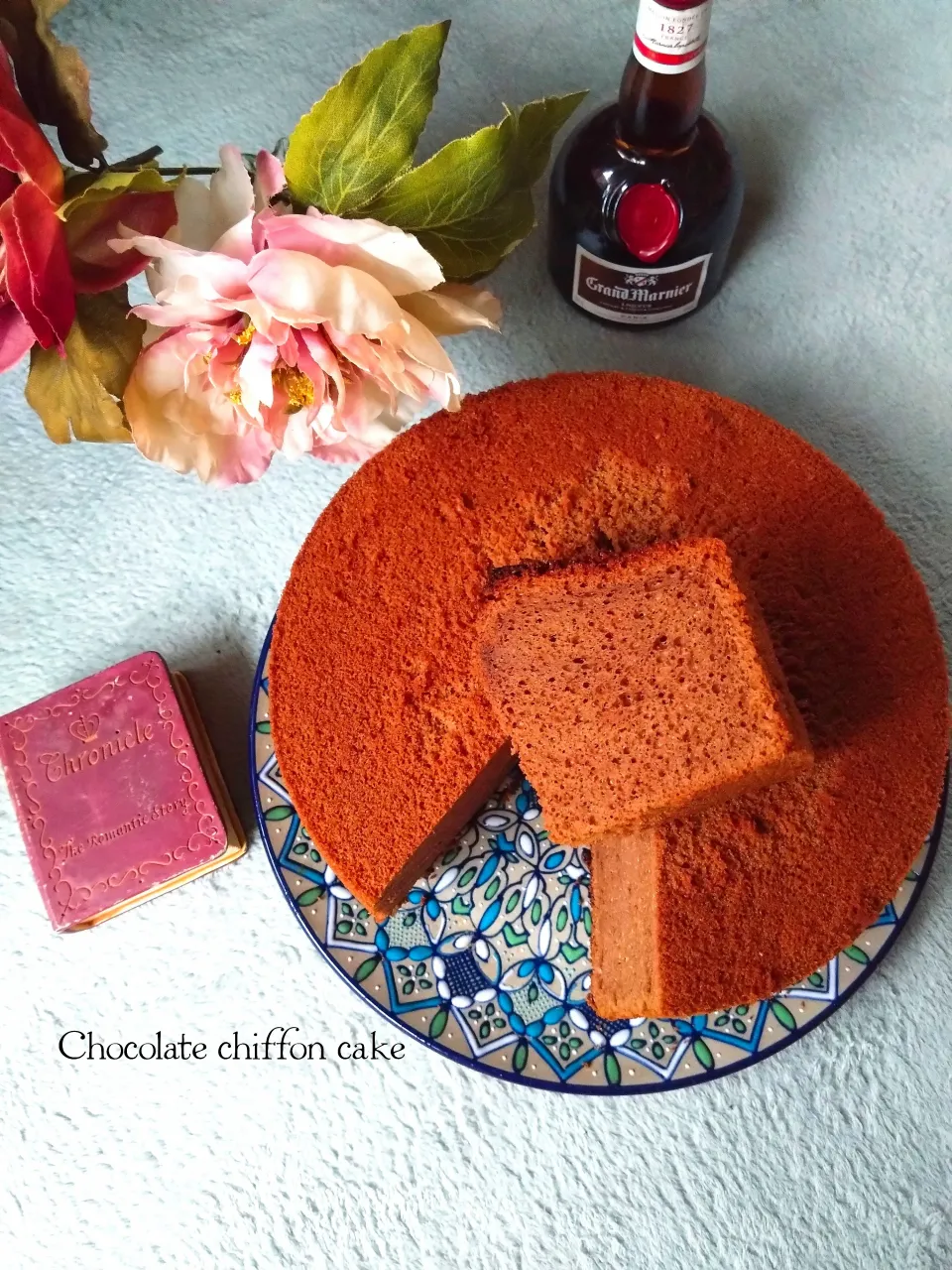 チョコレートシフォンケーキ|B L U E 🍴さん