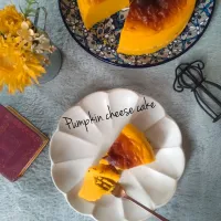 かぼちゃチーズケーキ|B L U E 🍴さん