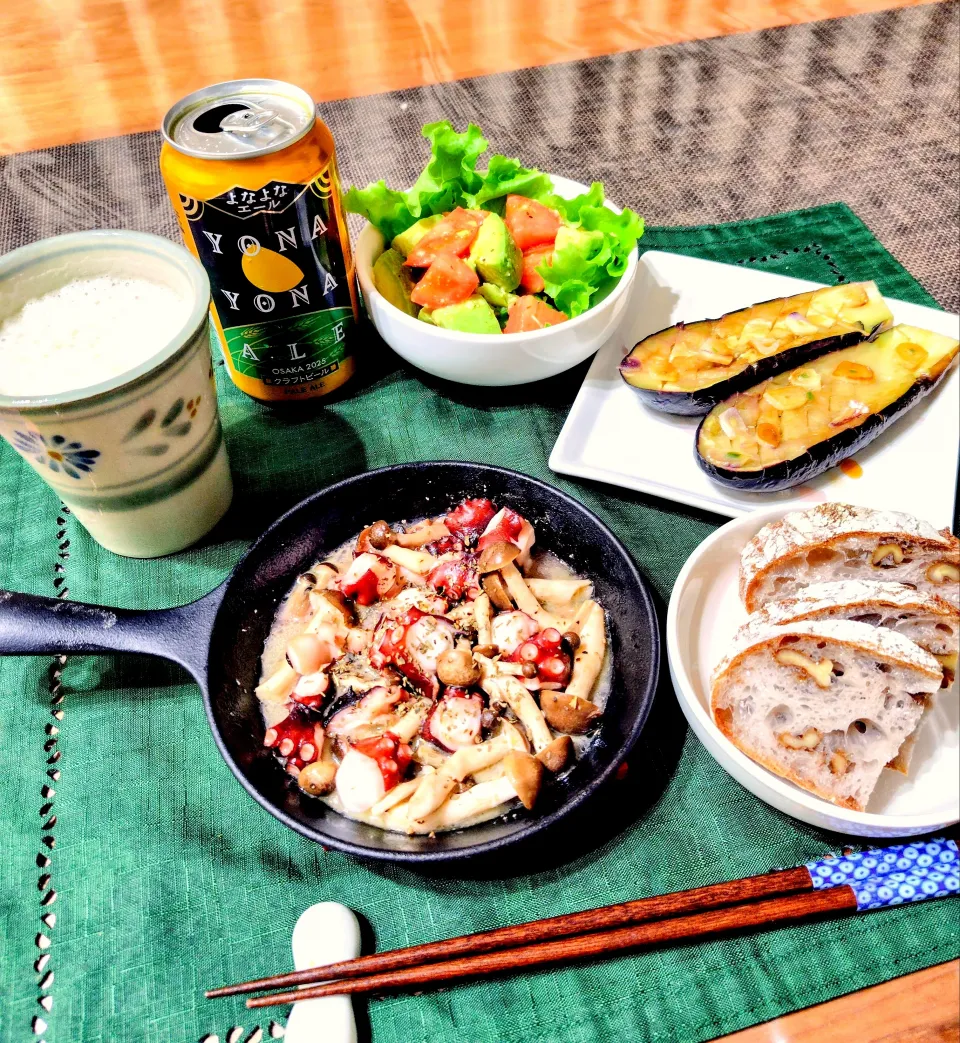 【おつまみ】タコのバター焼き|シュビラさん