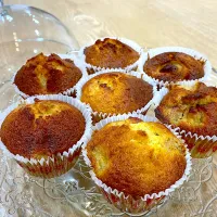 柿バナナマフィン|しばざきまりさん