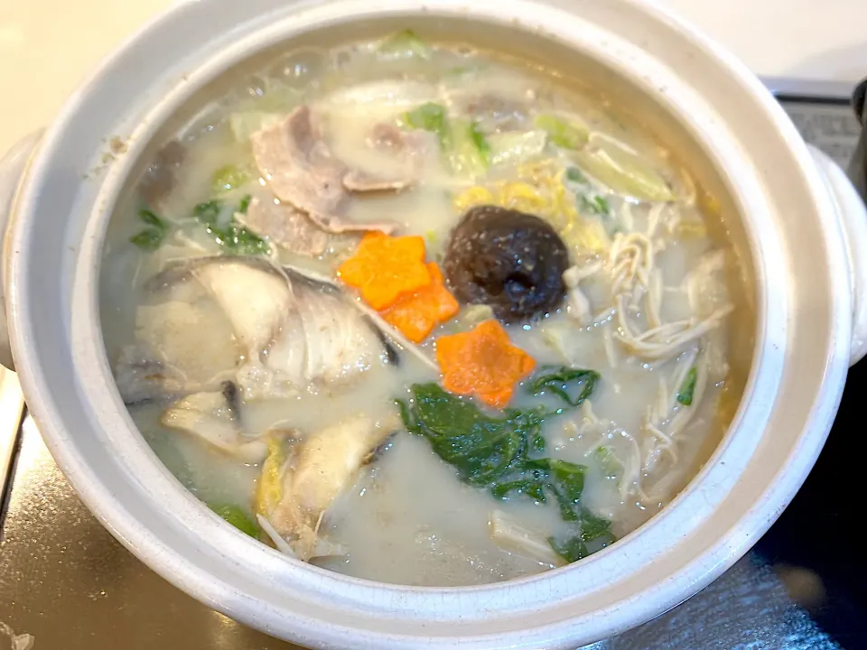 銀鱈ごま豆乳鍋|meixuziさん