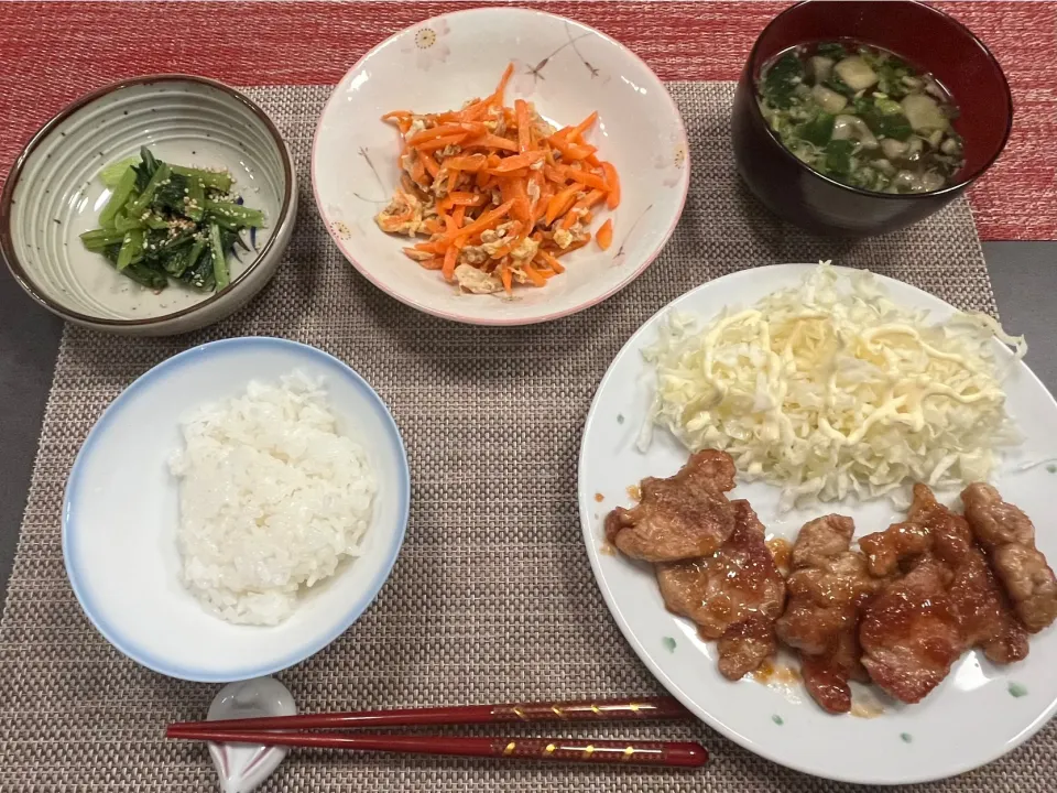 夕飯🎵豚ヒレのハニージンジャーソース|kiyominさん