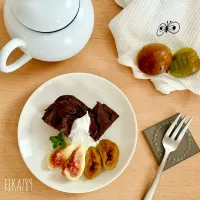 思わぬおいしさ ナスと豆腐のブラウニー