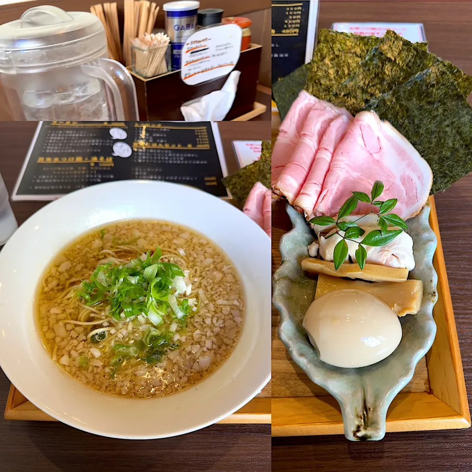鶏と魚介の背脂醤油らーめん🍜　全部載せ|るみおんさん