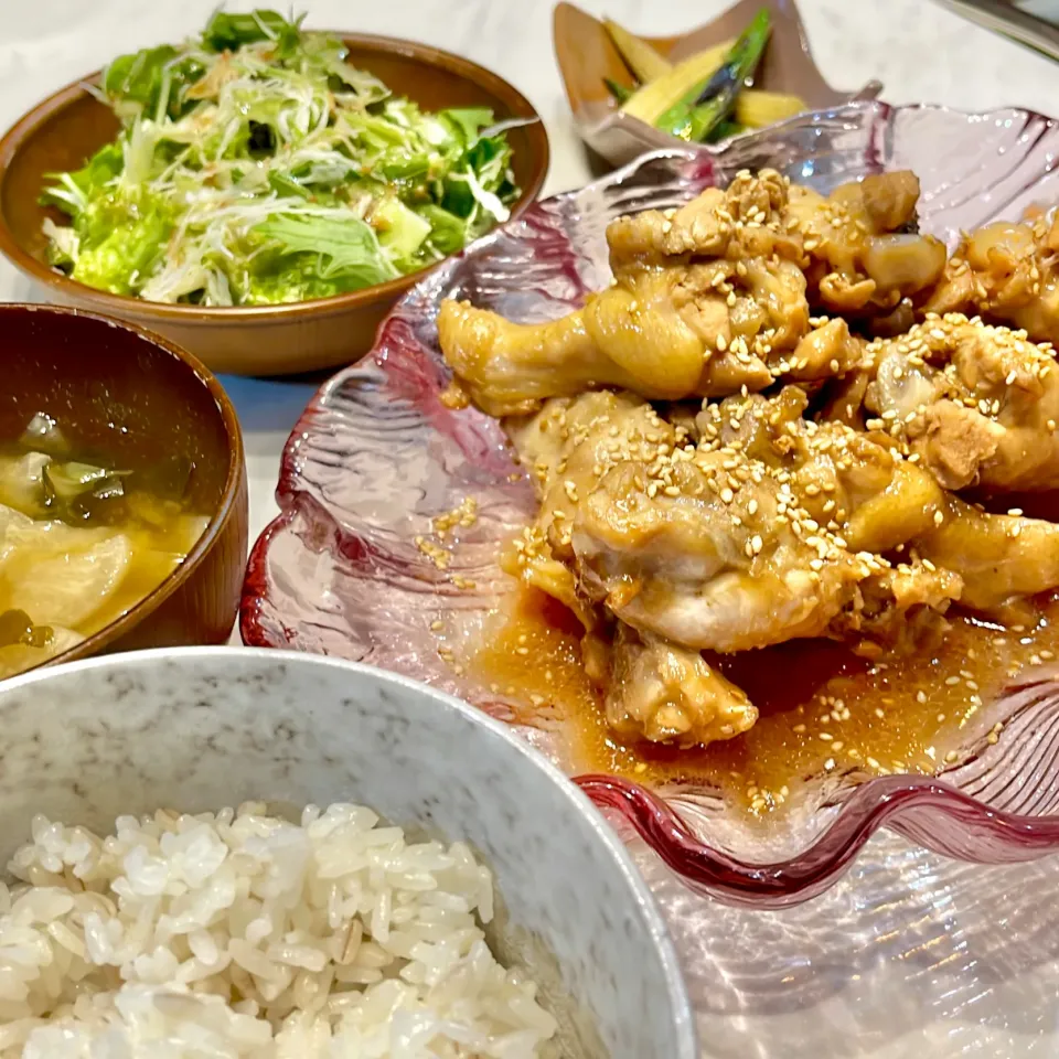 手羽元の酸っぱ煮。他。|ぎんさん