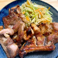 #スペアリブのグリル #ソムタム